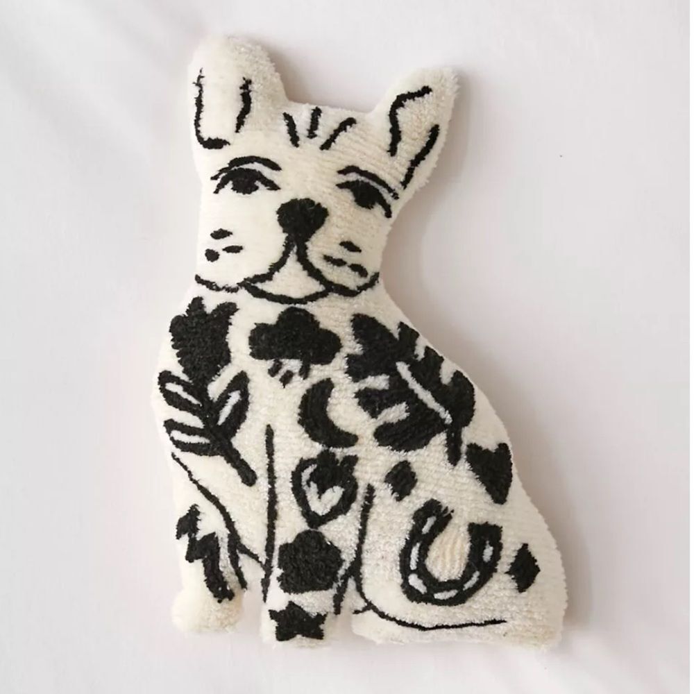Urban Outfitters Frenchie Tufted Throw Pillow